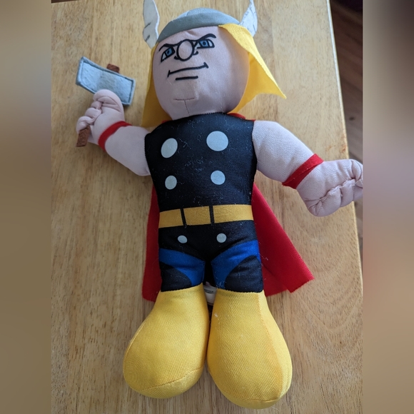 Marvel Super Hero Squad Toys Thor Plush Doll Marvel Super